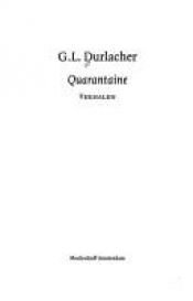 book cover of Quarantaine by G. L. Durlacher