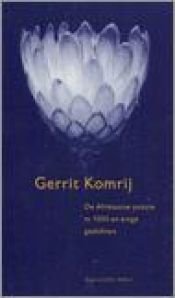book cover of De Afrikaanse poëzie in duizend en enige gedichten by Gerrit Komrij