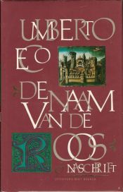 book cover of De naam van de roos by Umberto Eco