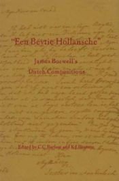 book cover of “Een beytie Hollandsche” : James Boswell's Dutch compositions by James Boswell