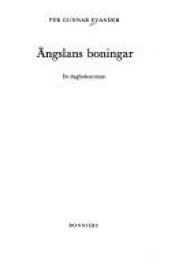 book cover of Ängslans boningar : en dagboksroman by Per Gunnar Evander