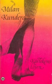 book cover of Kärlekens löjen by Milan Kundera