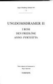 book cover of Ungdomsdramer 2 (SV 3) by August Strindberg