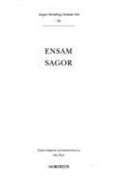 book cover of August Strindbergs samlade verk : [nationalupplaga]. 52, Ensam ; Sagor by August Strindberg