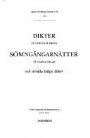 book cover of Samlade skrifter. D. 13, Dikter på vers och prosa samt Sömngångarnätter på vakna dagar by August Strindberg