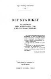 book cover of Det nya riket : skildringar från attentatens och jubelfesternas tidevarv by August Strindberg