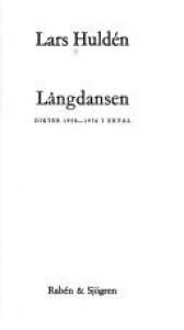 book cover of Långdansen : dikter 1958-1976 i urval by Lars Huldén