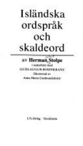 book cover of Isländska ordspråk och skaldeord by Herman Stolpe