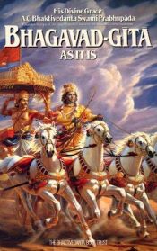 book cover of Bhagavad-Gita as it is by Prabhupada Bhaktivedanta