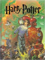 book cover of Harry Potter and the Philosopher's Stone by J.K. Rowling