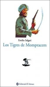 book cover of Tigres de Mompracen, Los by Emilio Salgari
