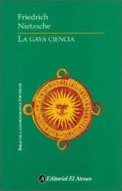 book cover of La gaya ciencia by Friedrich Nietzsche