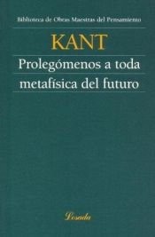 book cover of Prolegómenos a toda metafísica futura que pueda presentarse como ciencia by Immanuel Kant