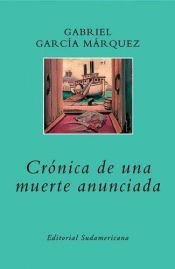 book cover of Crónica de una muerte anunciada by Gabriel García Márquez