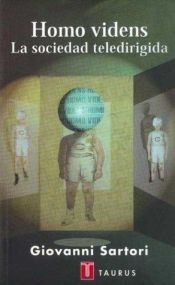 book cover of Homo videns: televisione e post-pensiero by Giovanni Sartori