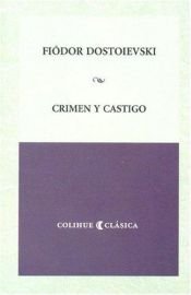 book cover of Crimen y castigo by Fiódor Dostoyevski