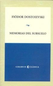 book cover of Memorias del subsuelo by Fiódor Dostoyevski