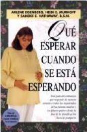 book cover of Qué se puede esperar cuando se está esperando by Heidi Murkoff