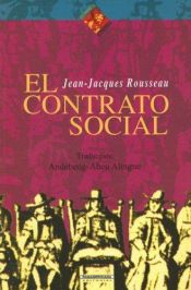 book cover of El Contrato Social by Jean-Jacques Rousseau