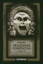 book cover of Tragedias by Eschyle