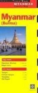 book cover of Myanmar Country Map: (Burma) (Periplus Travel Maps) by Periplus Editions