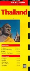 book cover of Thailand country map Thailand : area maps, Thailand 1:2,000,000, Southern Thailand 1:2,000,000, Phuket 1:110,000, Samui by Periplus Editions