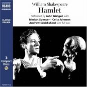 book cover of Hamlet. John Gielgud´s classic 1948 recording by William Shakespeare