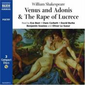book cover of Venus and Adonis the Rape of Lucrece by 威廉·莎士比亚