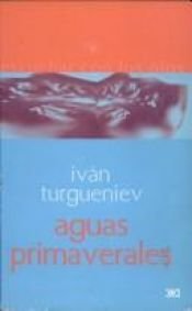 book cover of Aguas primaverales by Iván Turguénev