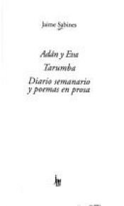 book cover of Adan Y Eva Taruma by Jaime Sabines