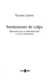 book cover of Sentimiento de Culpa by Vicente Leñero