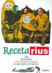 book cover of Recetarius by Eduardo del Río
