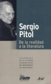 book cover of De la realidad a la literatura by Sergio Pitol