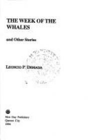 book cover of The Week of the Whales and Other Stories by Leoncio P. Deriada
