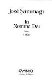 book cover of In nomine Dei by José Saramago