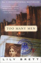 book cover of Too many men by Lily Brett