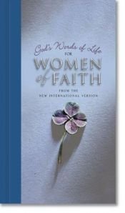 book cover of Gods Word's of Life for Women of Faith by Zondervan Publishing