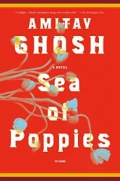 book cover of Sea of Poppies by Amitav Ghosh