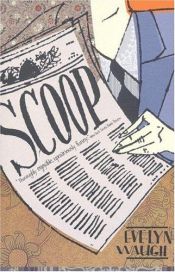 book cover of Scoop by Evelyn Waugh