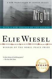 book cover of La noche by Elie Wiesel