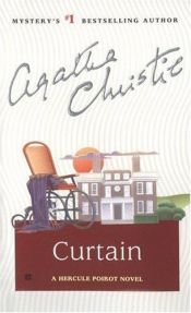 book cover of Függöny by Agatha Christie