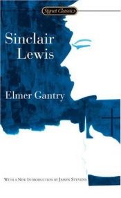book cover of Elmer Gantry by Harry Sinclair Lewis