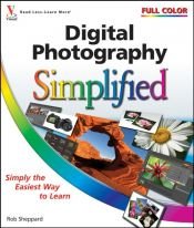 book cover of Digital Photography Simplified by Rob Sheppard