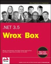 book cover of .NET 3.5 Wrox Box: Professional ASP.NET 3.5, Professional C# 2008, Professional LINQ, .NET Domain-Driven Design with C# by Bill Evjen