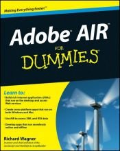 book cover of Adobe AIR For Dummies by Richard Wagner