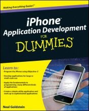 book cover of iPhone application development for dummies by Neal Goldstein