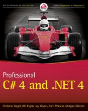 book cover of Professional C# 4.0 and .NET 4 (Wrox Programmer to Programmer) by Christian Nagel