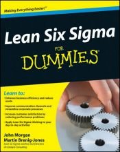 book cover of Lean Six Sigma for Dummies by John Morgan