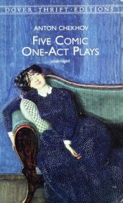 book cover of Five Comic One-Act Plays by 안톤 체호프