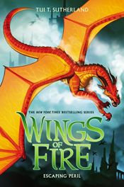 book cover of Escaping Peril (Wings of Fire, Book 8) by Tui T. Sutherland